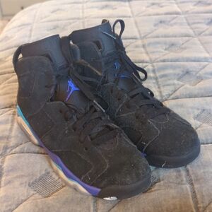 Nike Kids Sneakers - Black and Purple